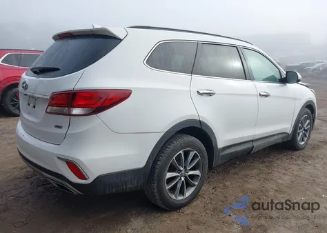 2017 Hyundai Santa Fe Se from USA, damaged, VIN KM8SMDHF5HU169945